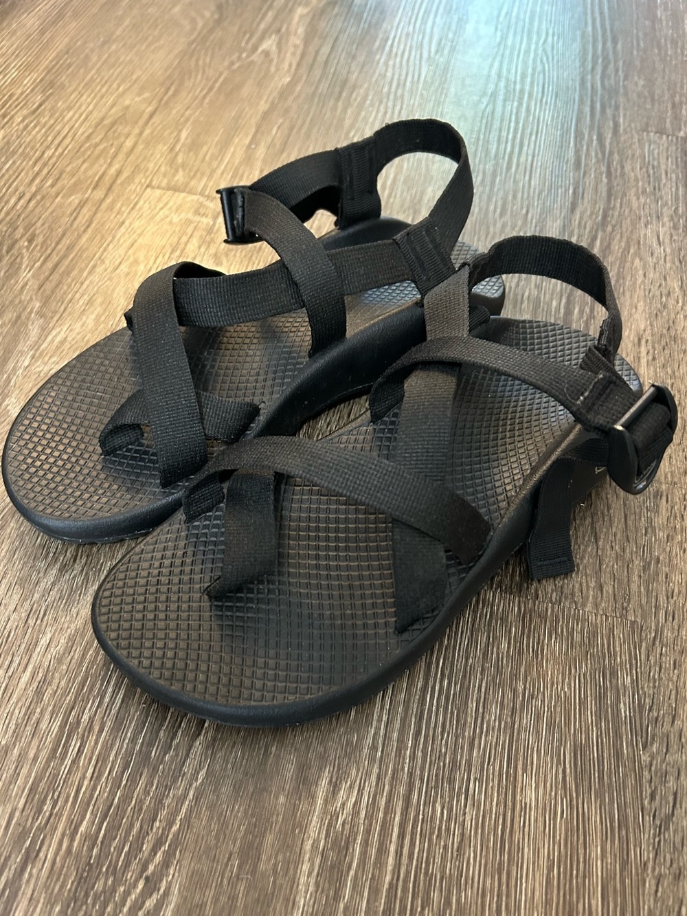 Chaco Z/1 Classic Black Sport Sandals Women’s 9 Minimalist Comfort
